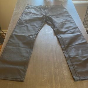 Leather type 36/34 new never worn